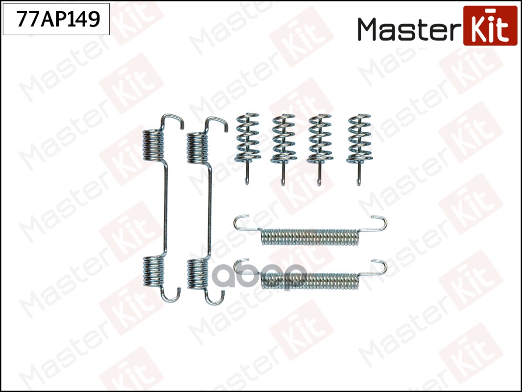 

Тормозные колодки MASTERKIT барабанные 77AP149, 77AP149