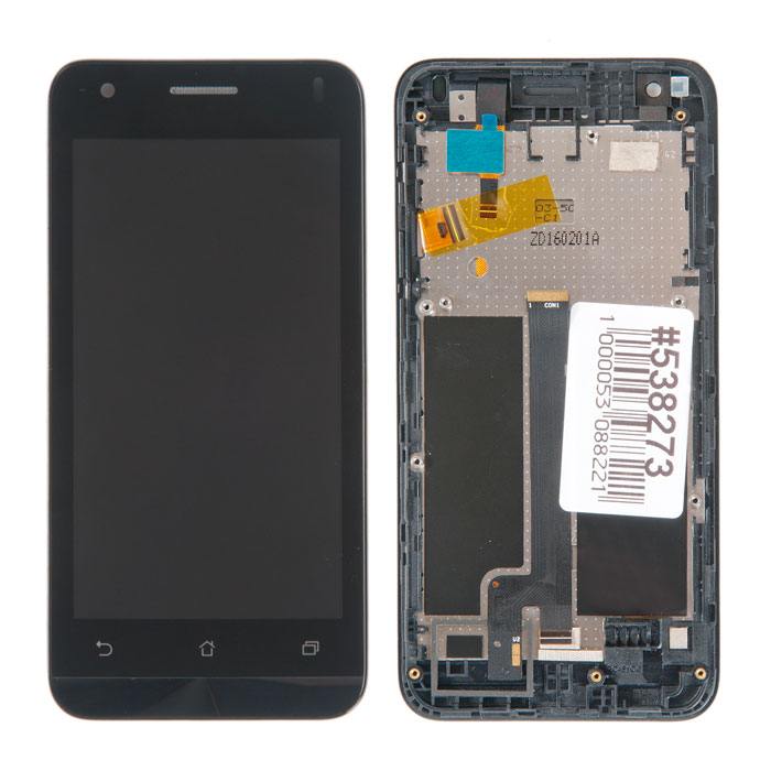 

Дисплей Rocknparts с тачскрином для Asus Zenfone C (ZC451CG) черный (4.5"), ZC451CG
