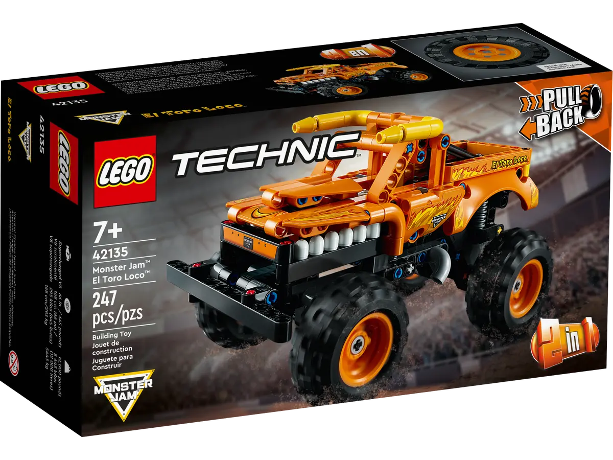 

Конструктор Lego Technic Monster Jam El Toro Loco, 42135