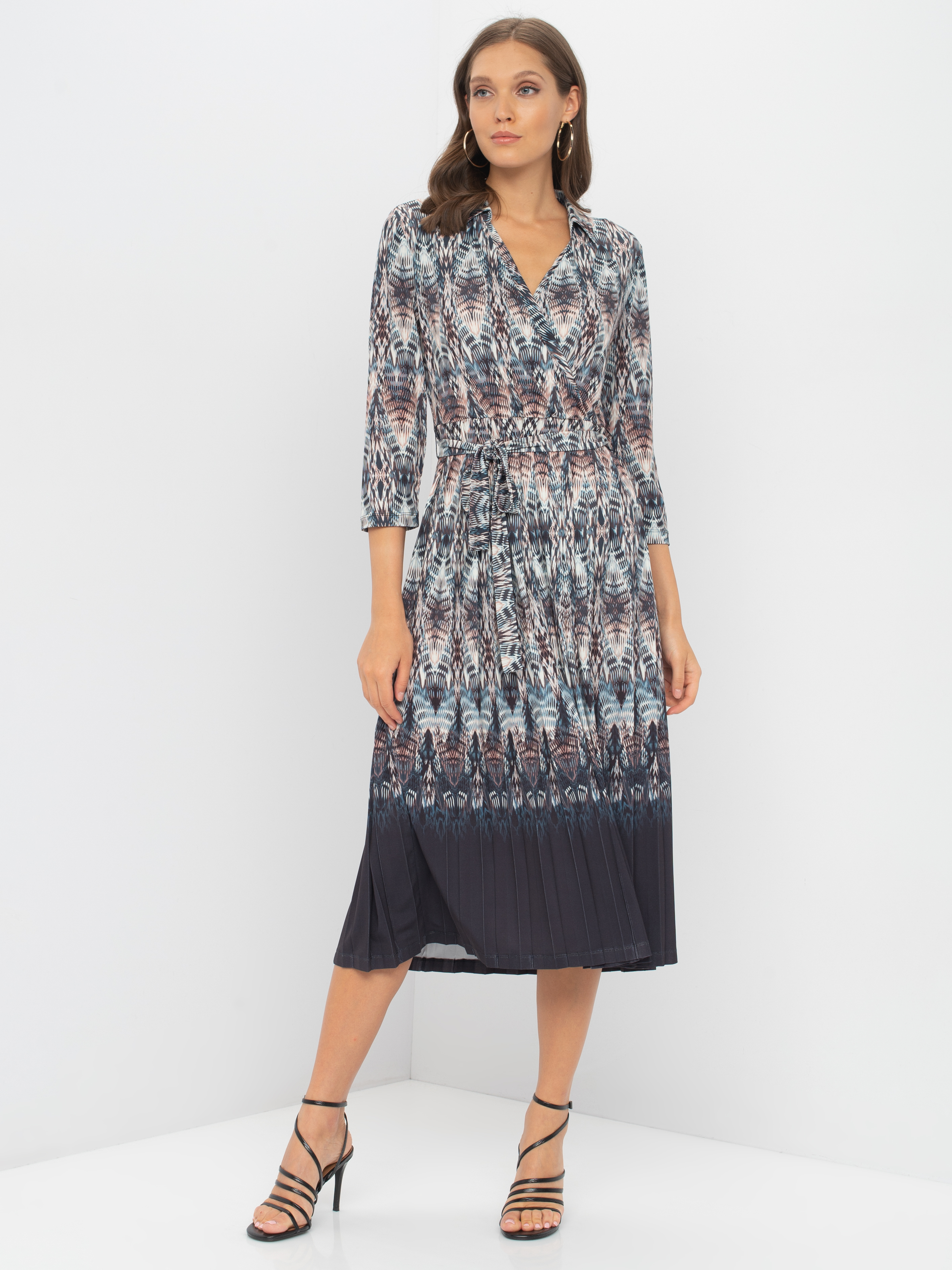 

Платье женское Gerry Weber 880007-35016-8000 синее 42, 880007-35016-8000