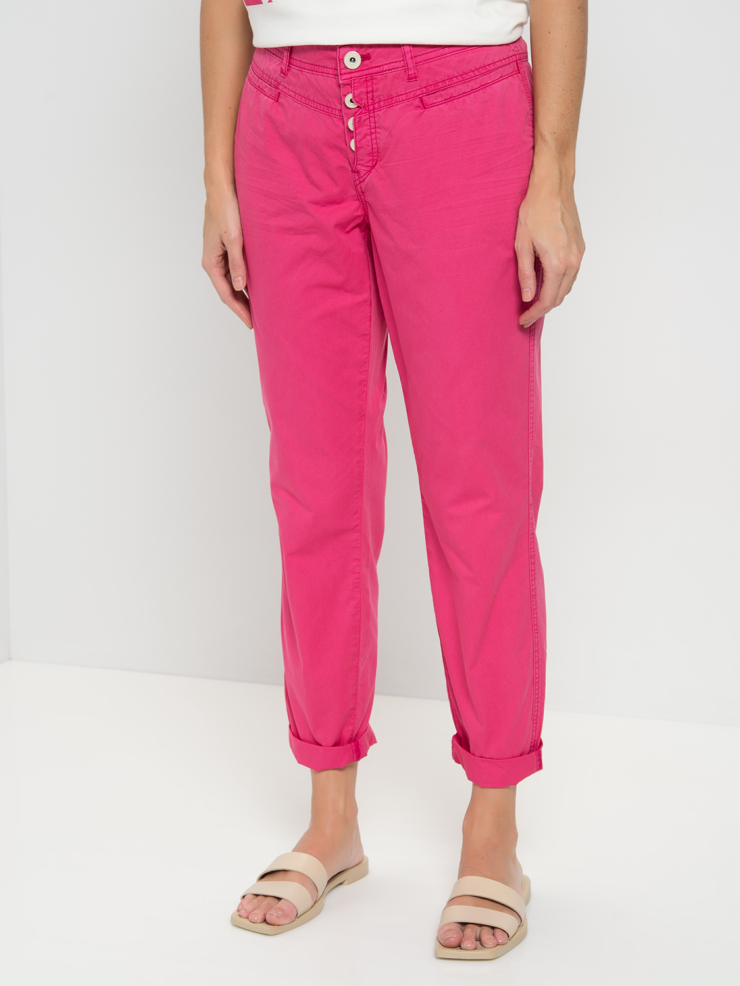 

Брюки женские TAIFUN by GERRY WEBER 120018-11159-3280 розовые 36, 120018-11159-3280
