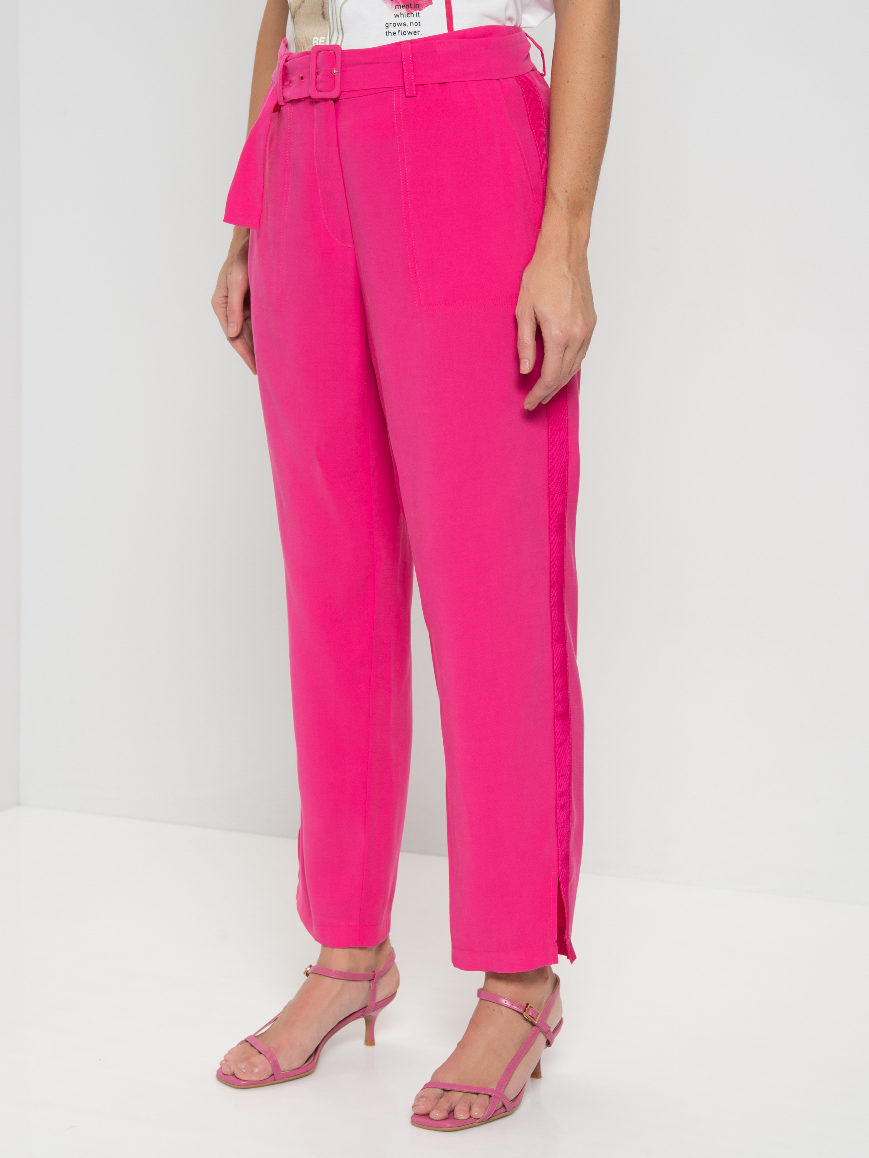 

Брюки женские TAIFUN by GERRY WEBER 120025-11252-3280 розовые 44, 120025-11252-3280