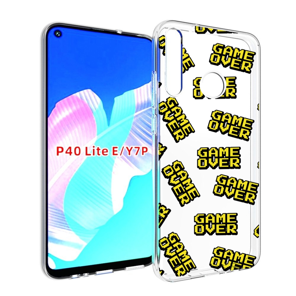 

Чехол бампер MyPads игра-окончена для Huawei P40 Lite E, Прозрачный, Tocco