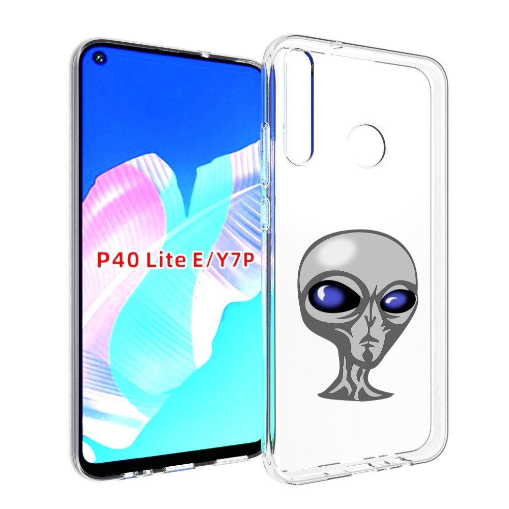

Чехол бампер MyPads инопланетянин для Huawei P40 Lite E, Прозрачный, Tocco