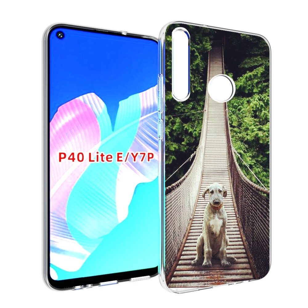 

Чехол бампер MyPads ирландскии волкодав для Huawei P40 Lite E, Прозрачный, Tocco