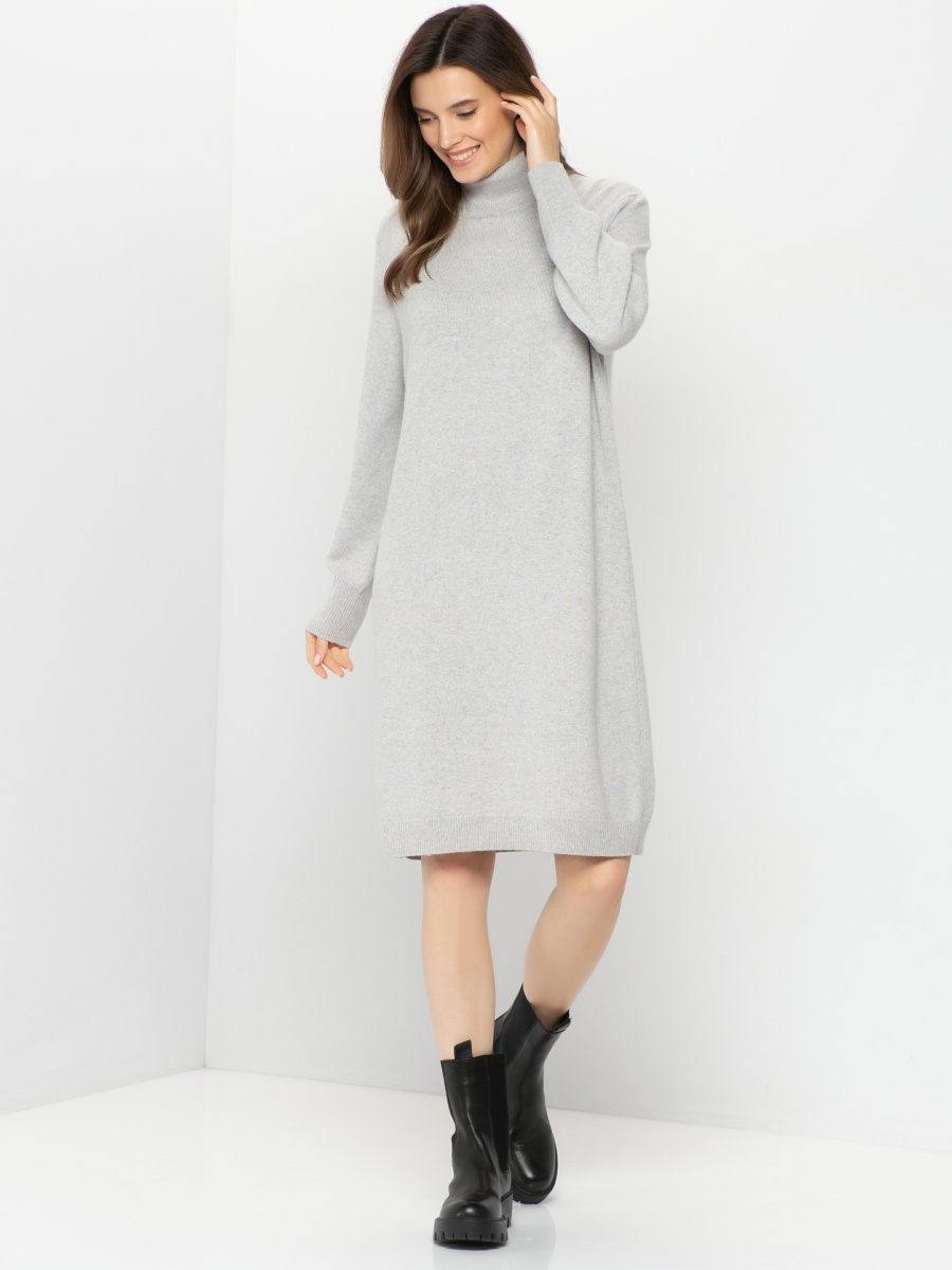 

Платье женское Gerry Weber 680994-35708-204630 серое 46, 680994-35708-204630