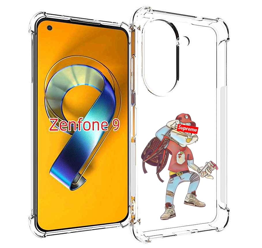 

Чехол MyPads моднявый-заяц детский для Asus Zenfone 9 (AI2202), Прозрачный, Tocco