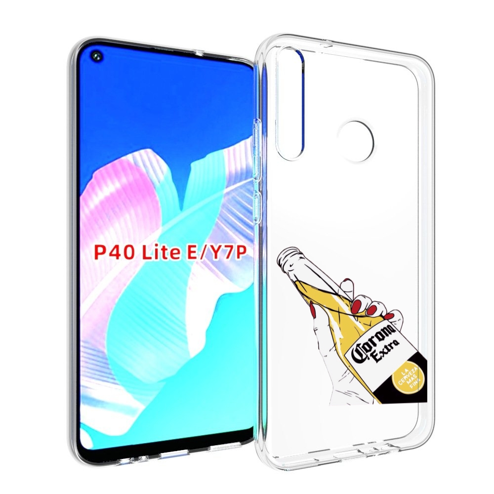 

Чехол бампер MyPads корона екстра для Huawei P40 Lite E, Прозрачный, Tocco