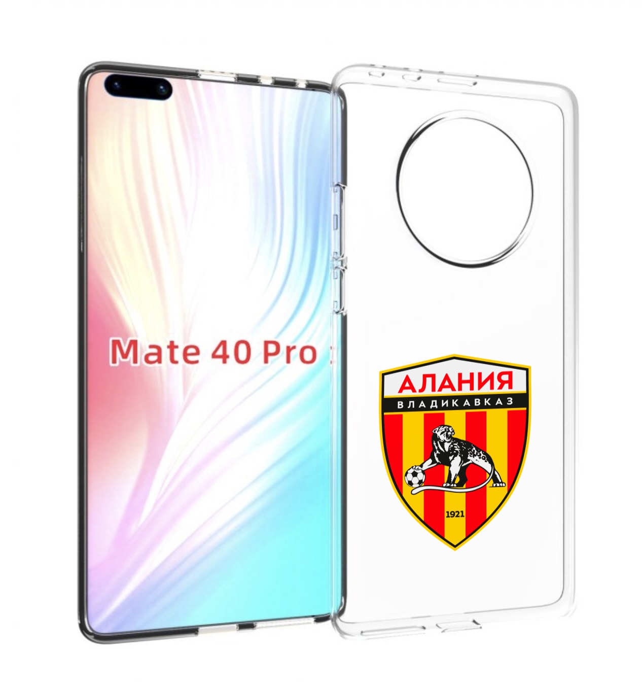 

Чехол MyPads фк-алания-2 для Huawei Mate 40 Pro (NOH-NX9), Прозрачный, Tocco