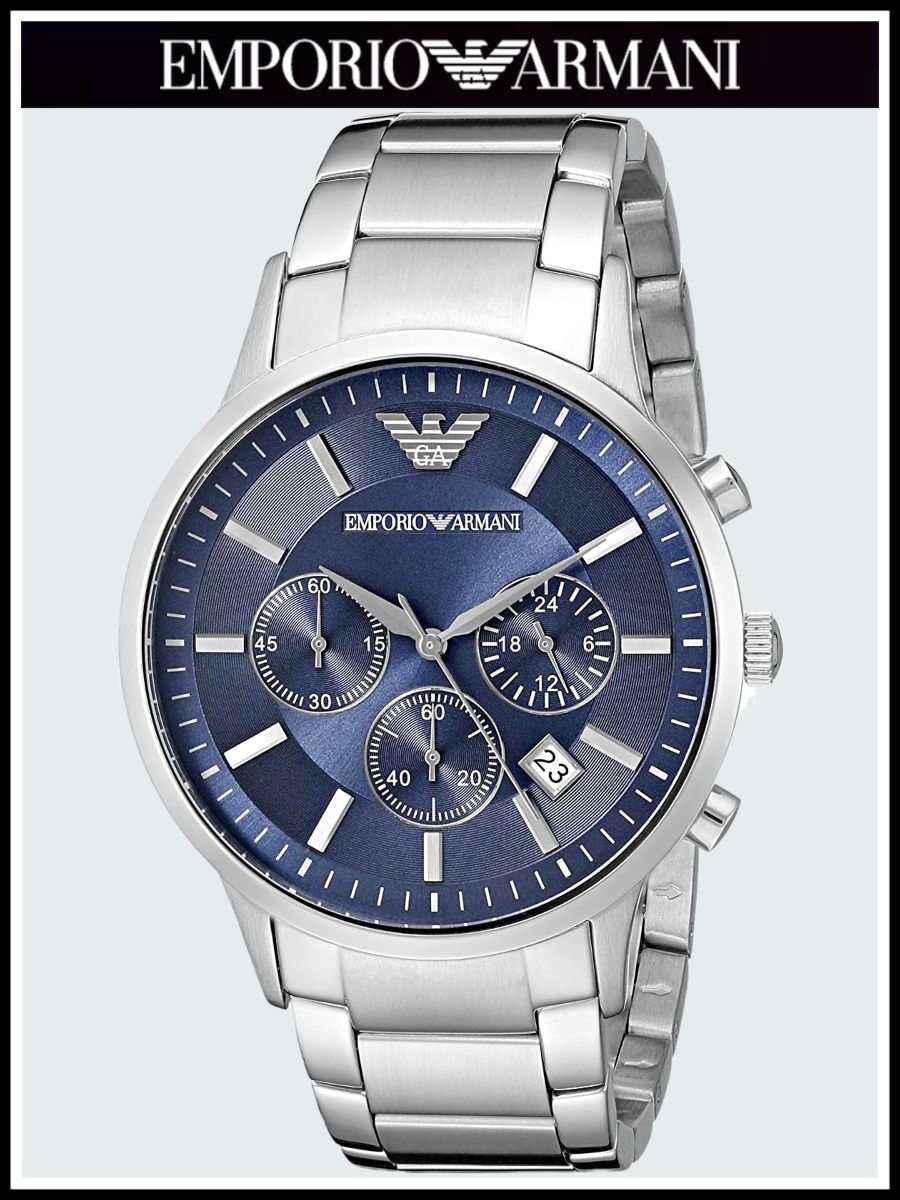 

Наручные часы мужские Emporio Armani A2448R серебристые, A2448R