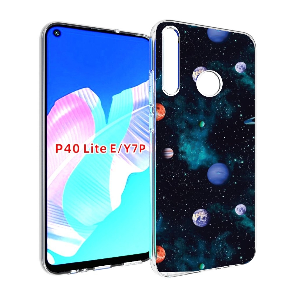 

Чехол бампер MyPads космическое-пространство для Huawei P40 Lite, Прозрачный, Tocco