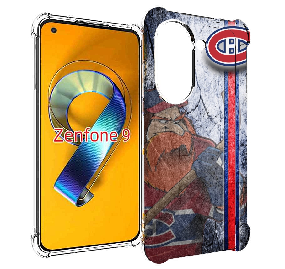 

Чехол MyPads монреаль канадиенс для Asus Zenfone 9 (AI2202), Прозрачный, Tocco