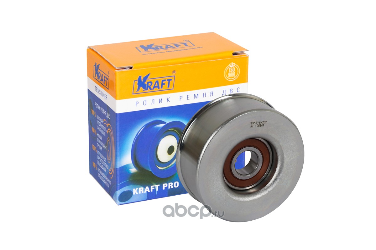 

Натяжной ролик приводного ремня Nissan Murano (05-08), X-Trail (01-15) OBERKRAFT KRAFT KT1