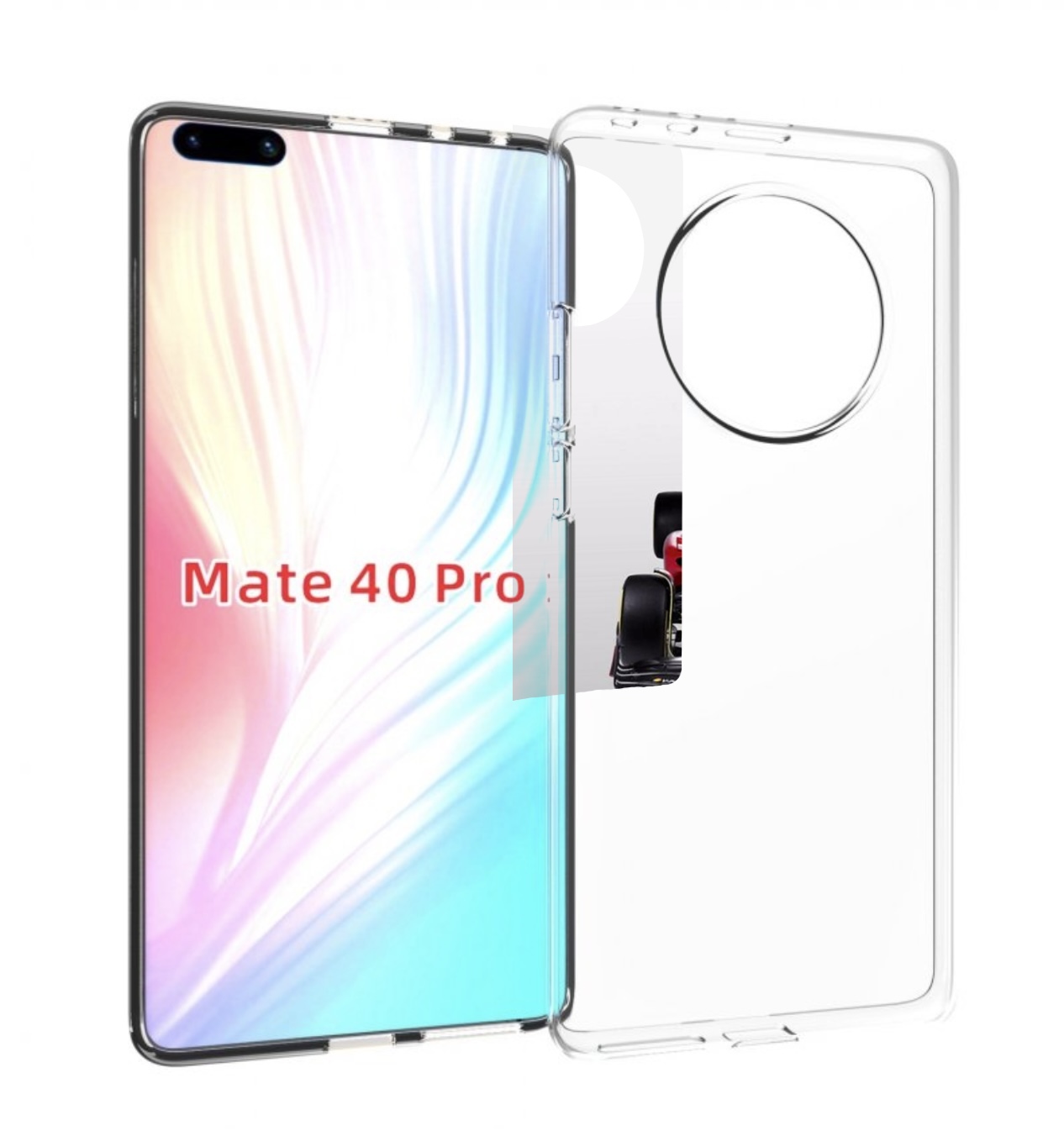 

Чехол MyPads формула 1 феррари для Huawei Mate 40 Pro (NOH-NX9), Прозрачный, Tocco