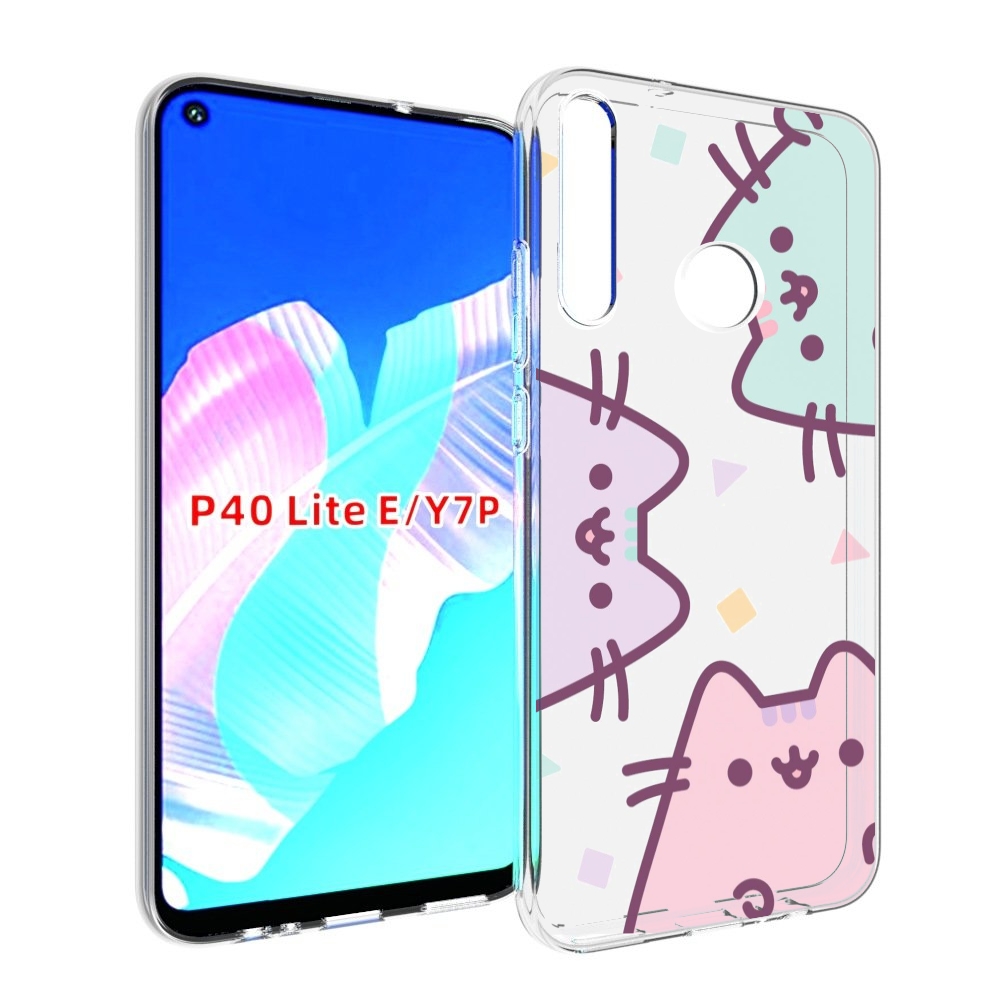 

Чехол бампер MyPads котики зеленый фиолетовый розовый женский дл, Прозрачный, Tocco