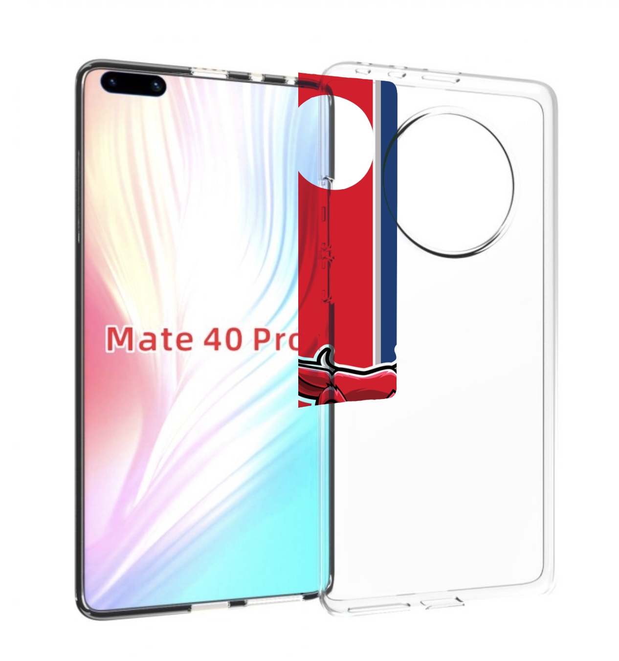 Чехол для Huawei Mate 40 Pro (NOH-NX9) MyPads хк Торпедо Нижний Новгород мужской.