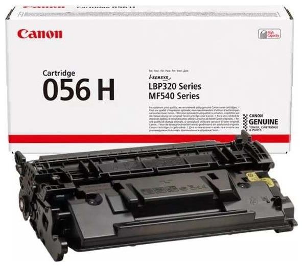 

Картридж для лазерного принтера Canon 056 H (3008C004-2) черный, оригинальный, 056 H