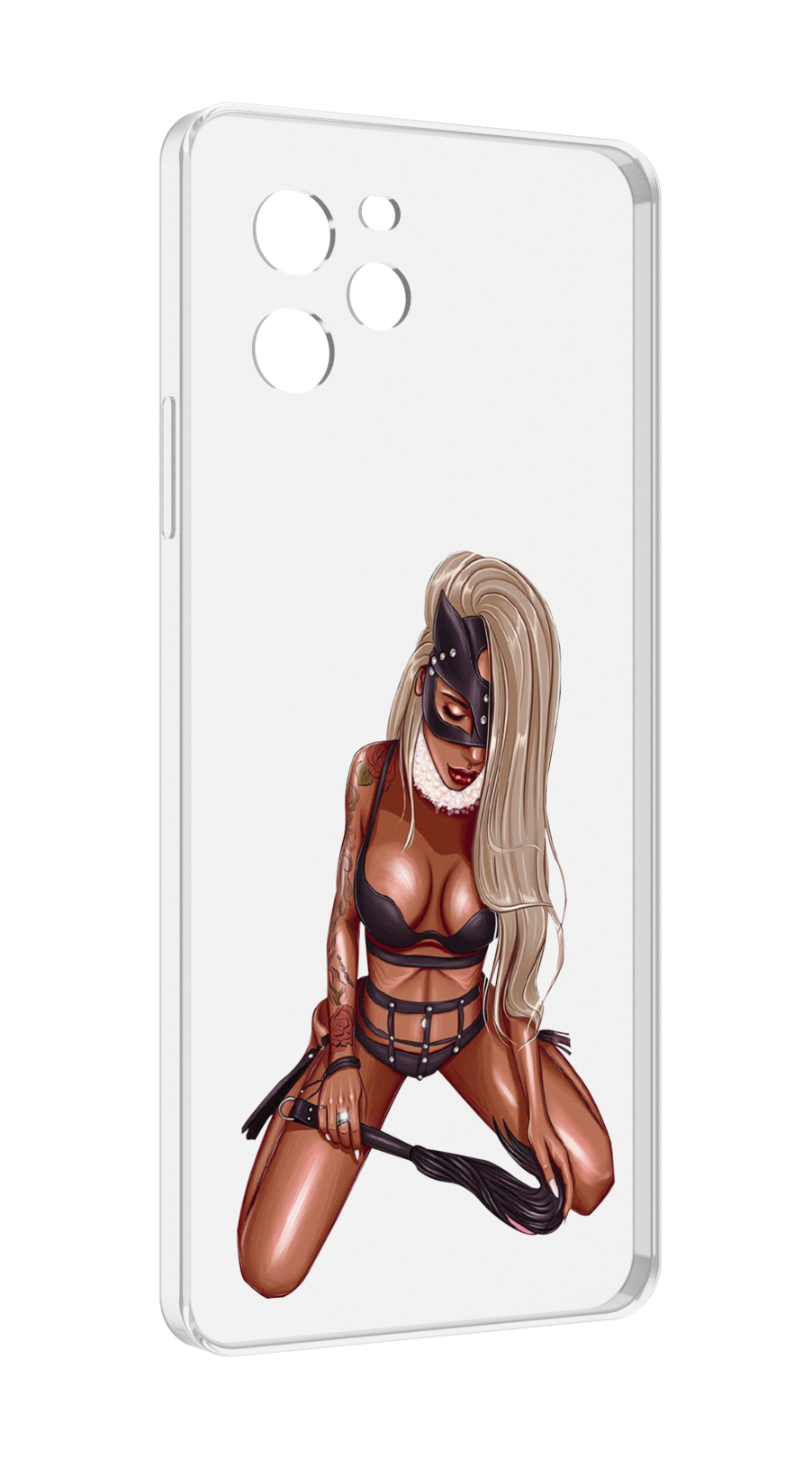 

Чехол MyPads плохая-девушка женский для Huawei Nova Y61 / Huawei Enjoy 50z, Прозрачный, Tocco