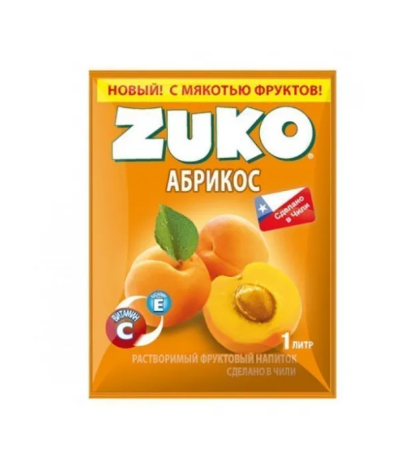Растворимый напиток ZUKO Абрикос, 20 г