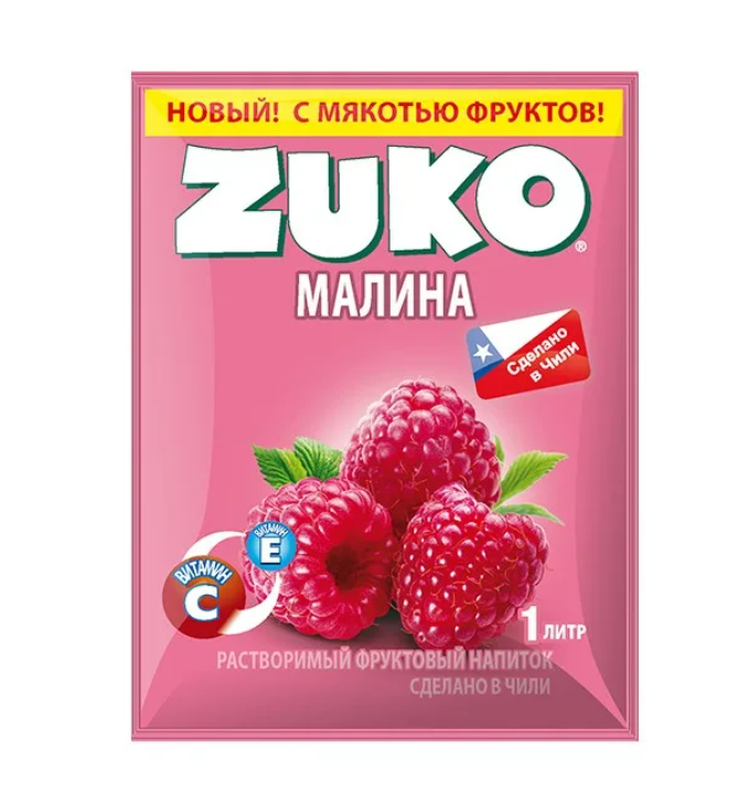 Растворимый напиток ZUKO Малина, 20 г