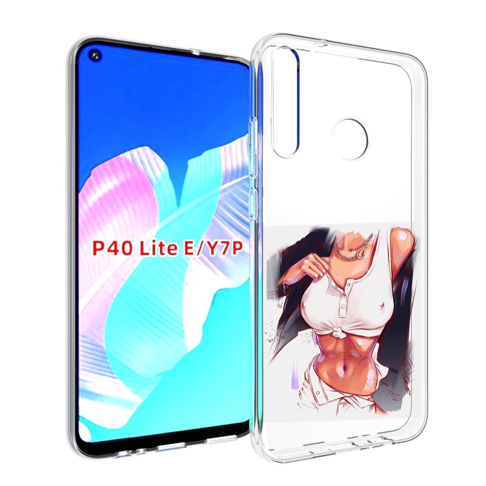 

Чехол бампер MyPads красивая-стройная-модель для Huawei P40 Lite, Прозрачный, Tocco