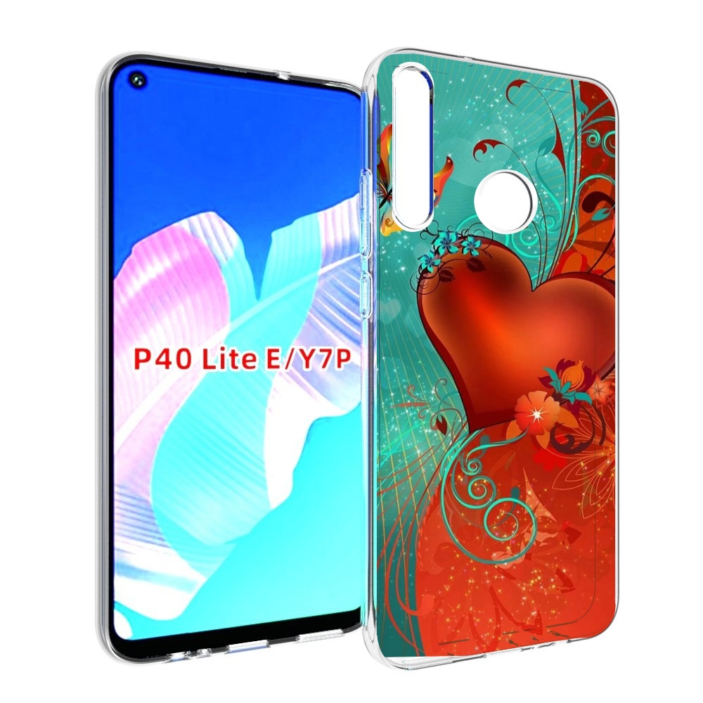 

Чехол бампер MyPads красивые-яркие-сердечки для Huawei P40 Lite, Прозрачный, Tocco