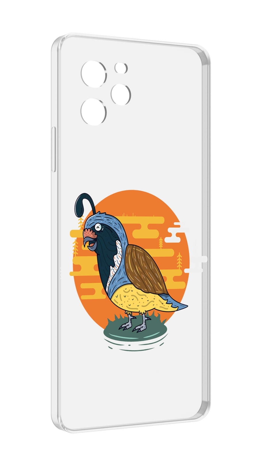 

Чехол MyPads попугай-на-острове для Huawei Nova Y61 / Huawei Enjoy 50z, Прозрачный, Tocco