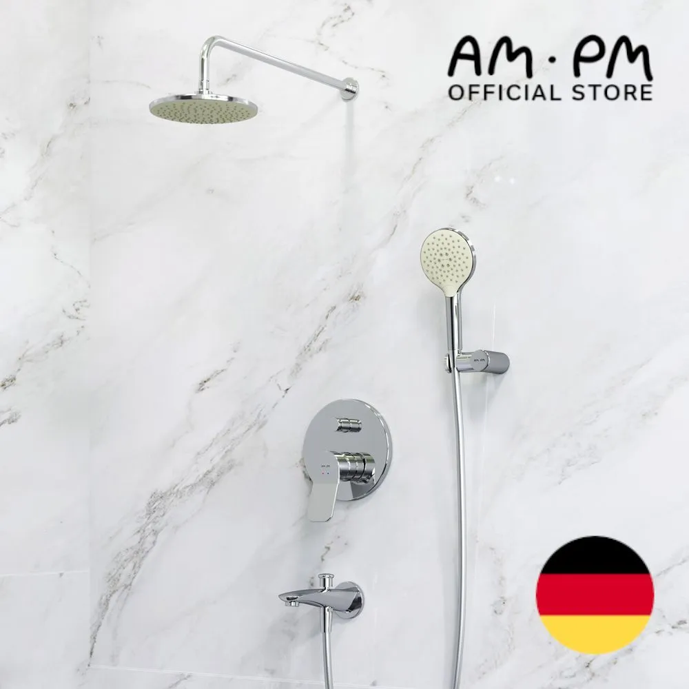 

Встраиваемый комплект для ванны и душа AM.PM X-Joy FB85A10020, Серебристый, FB85A100
