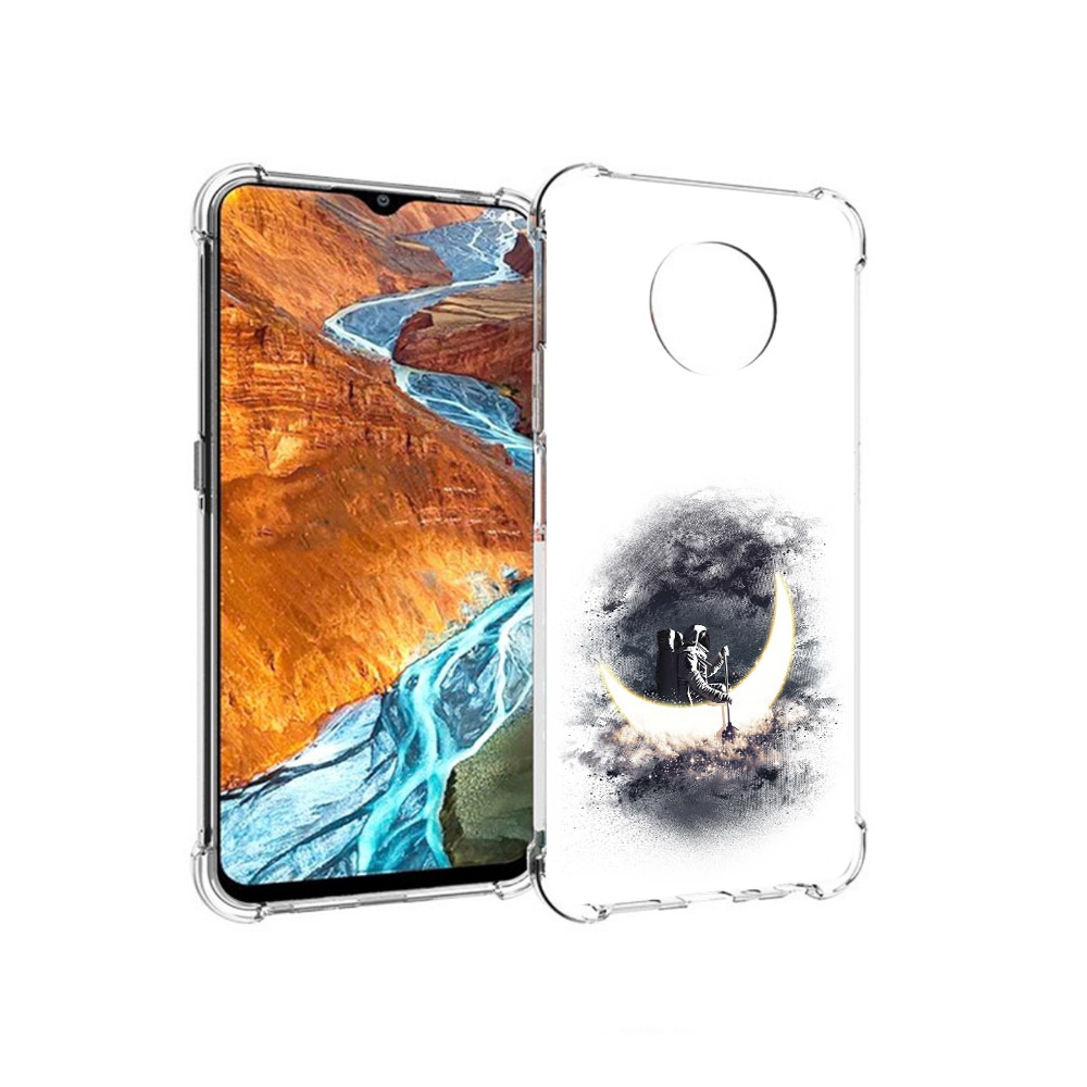 

Чехол MyPads Tocco для Nokia G300 лунный путешественник (PT224563.108.448), Прозрачный, Tocco