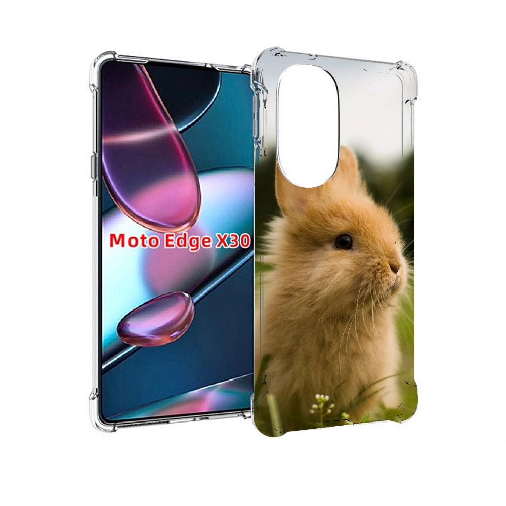 

Чехол MyPads Кролик для Motorola Moto Edge X30, Прозрачный, Tocco