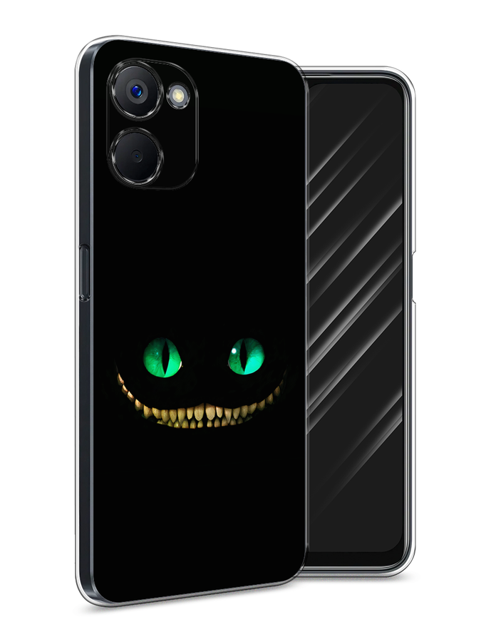 

Чехол Awog на Realme V20 "Зеленоглазый чеширский кот", 2512950-1