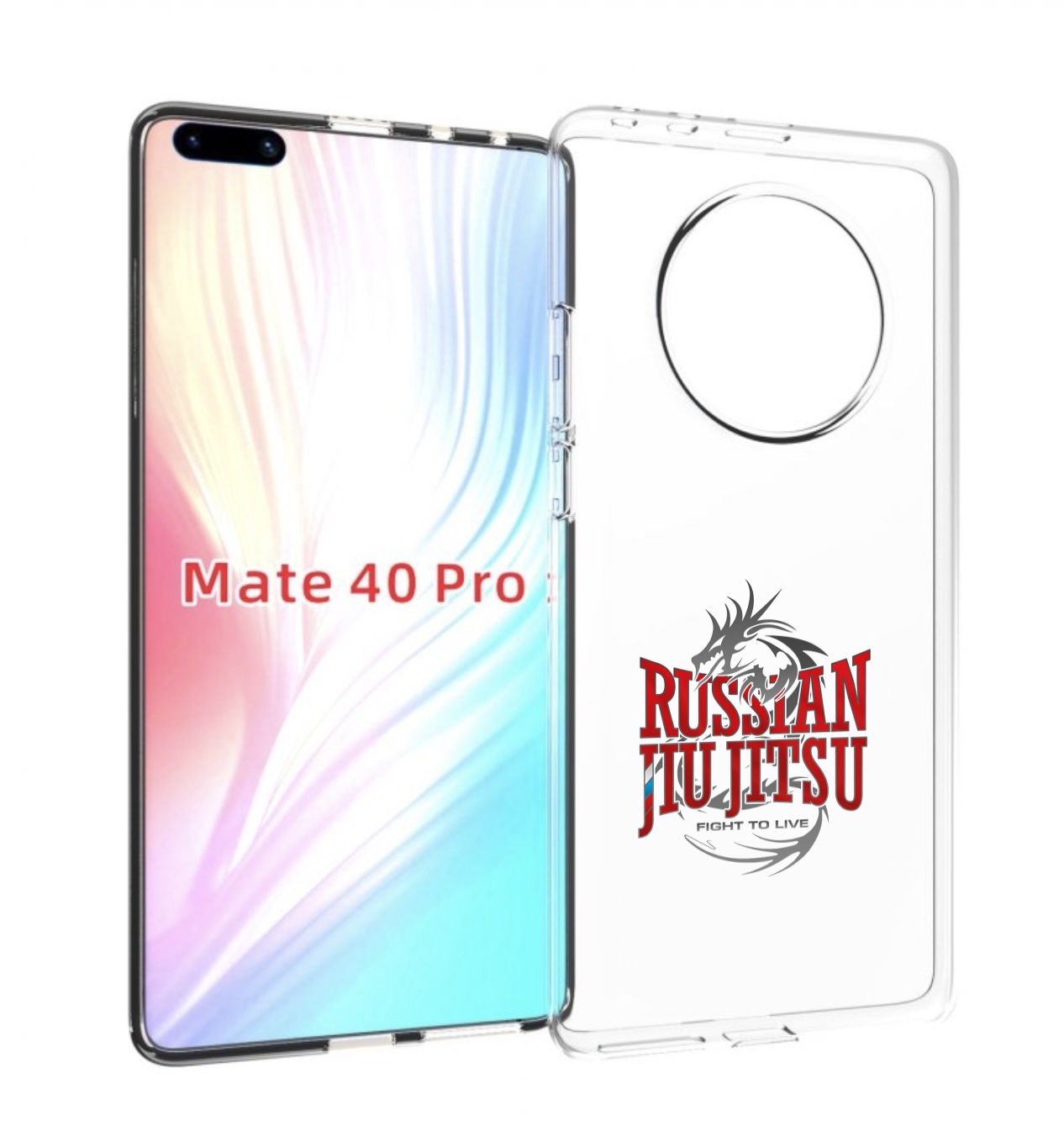 

Чехол MyPads джиу джитсу для Huawei Mate 40 Pro (NOH-NX9), Прозрачный, Tocco