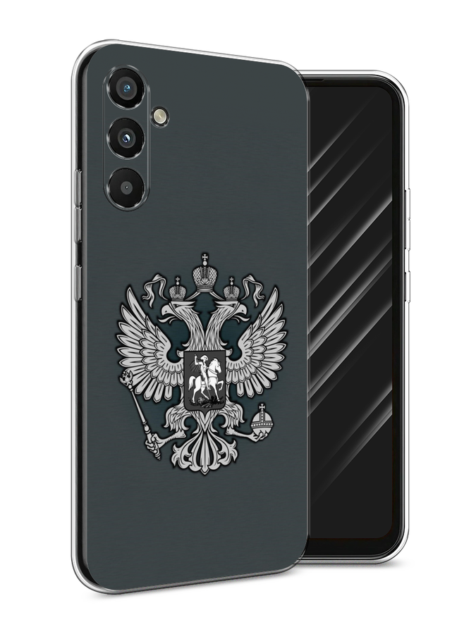 

Чехол Awog на Samsung Galaxy A34 "Герб России серый", 2107850-1