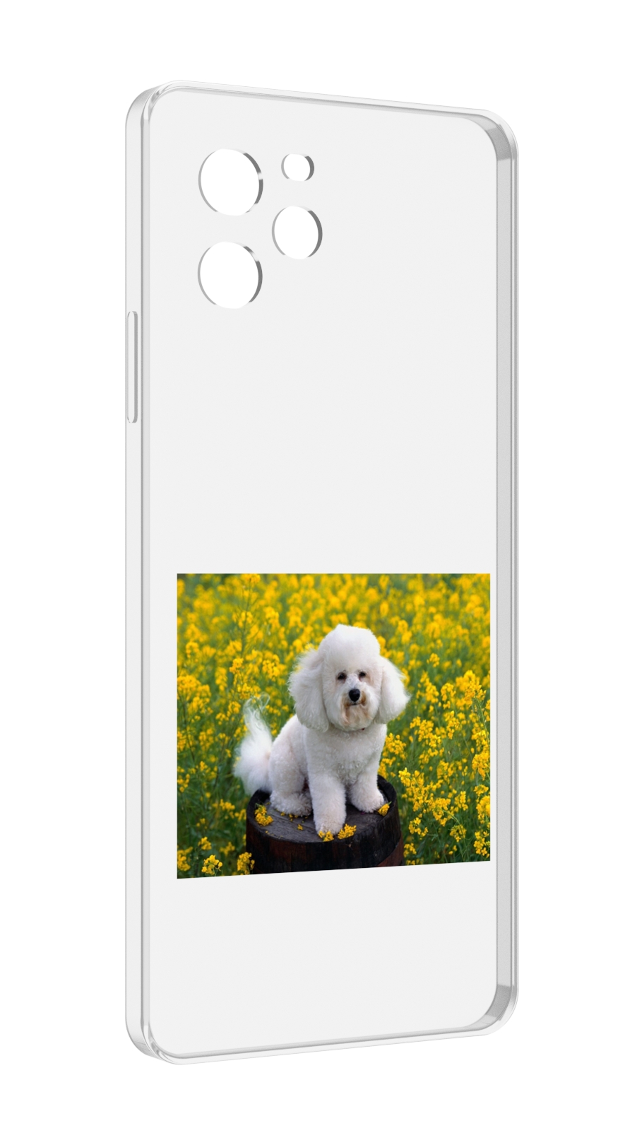 

Чехол MyPads пудель белыи для Huawei Nova Y61 / Huawei Enjoy 50z, Прозрачный, Tocco
