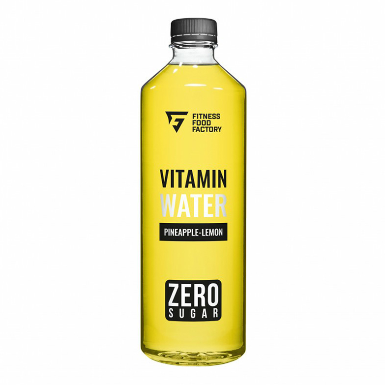 Газированный напиток Fitness Food Factory Vitamin water ананас-лимон 0,5 л