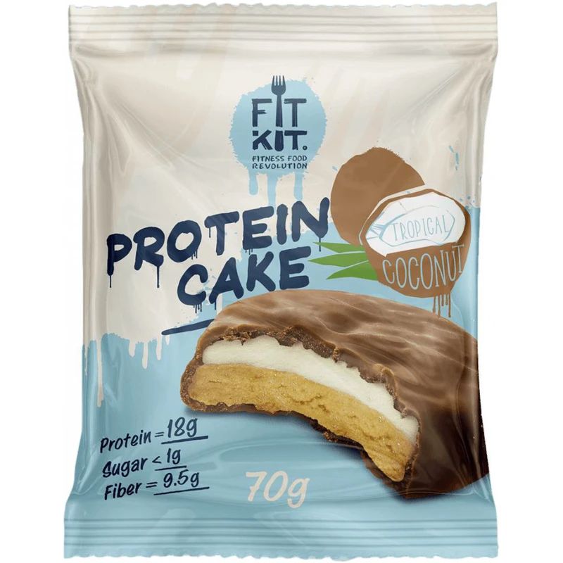 

Печенье Fitkit протеиновое Тропический кокос 70 г