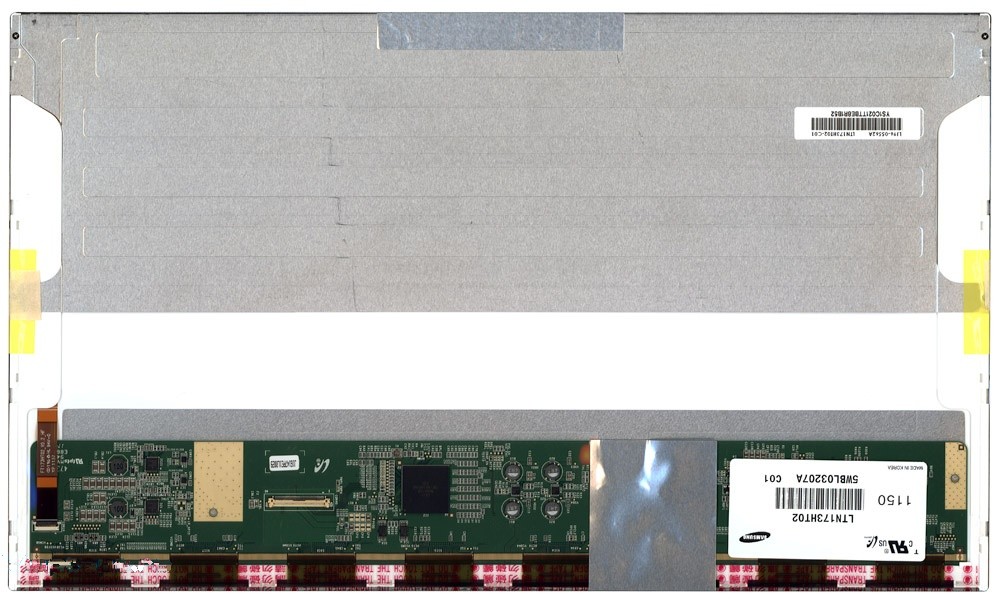 

Матрица OEM для ноутбука LTN173HT02 C01 (10017497V), совместимая с p/n: LTN173HT02 C01