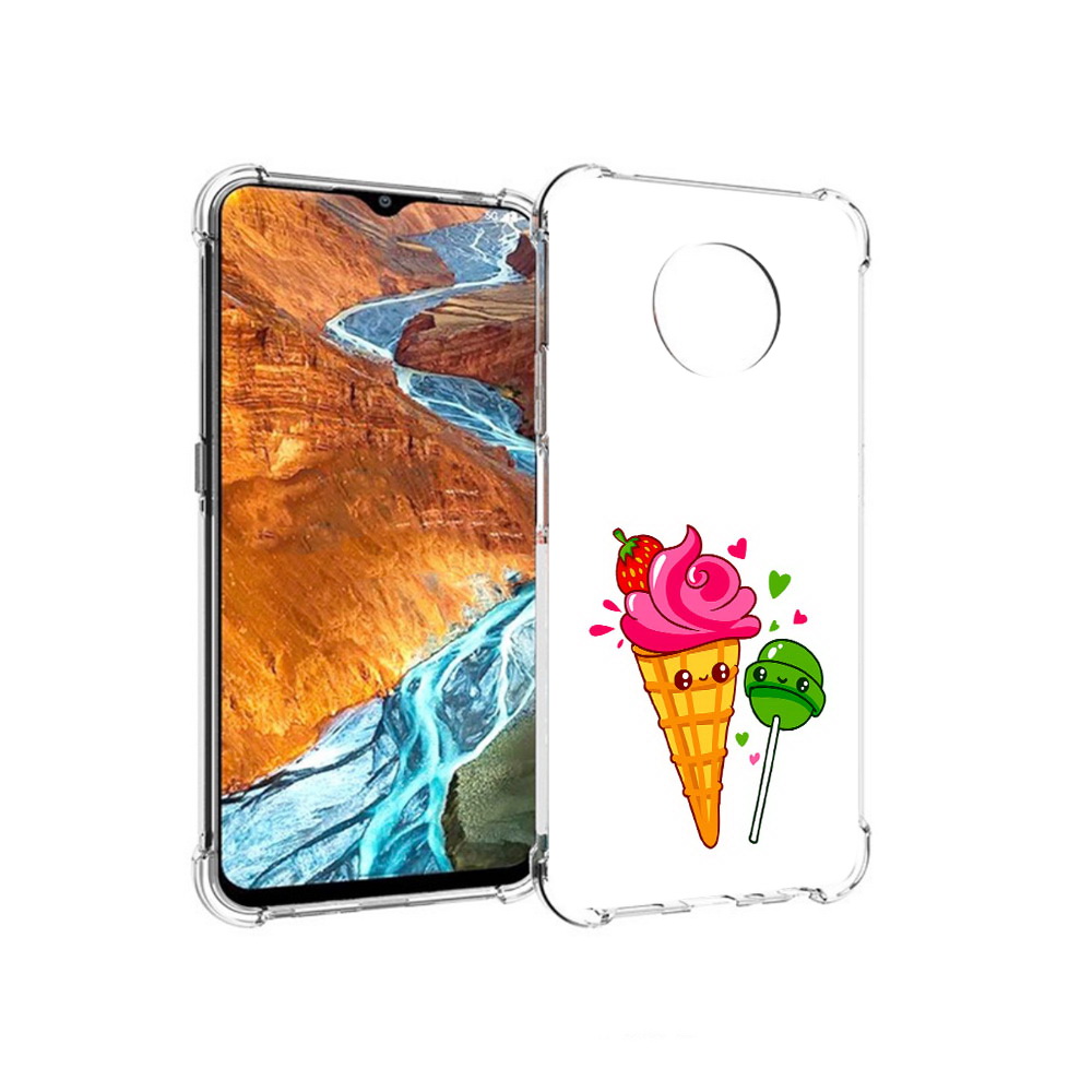 

Чехол MyPads Tocco для Nokia G300 Вкусняшки (PT224563.108.45), Прозрачный, Tocco