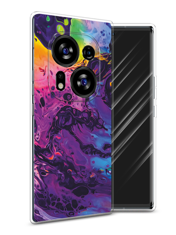 

Чехол Awog на Tecno Phantom X2/X2 Pro "ACID fluid", Бордовый, 303250-1