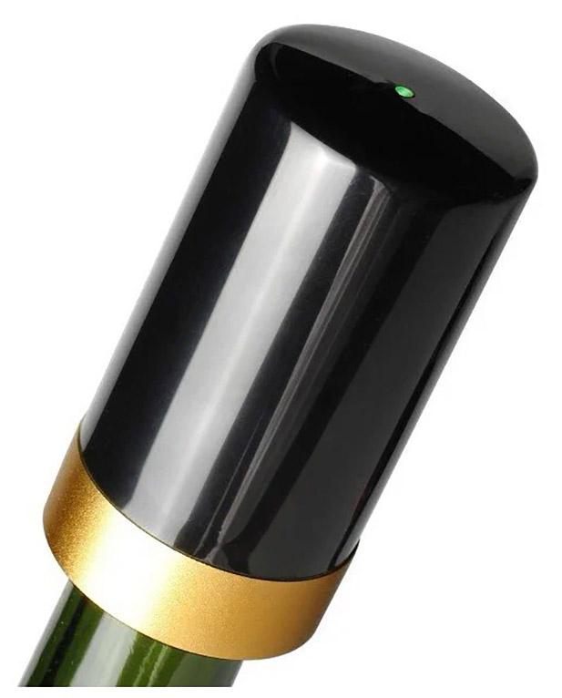 

Вакуумная пробка для вина Vinoman Automatic Wine Stopper, Черный