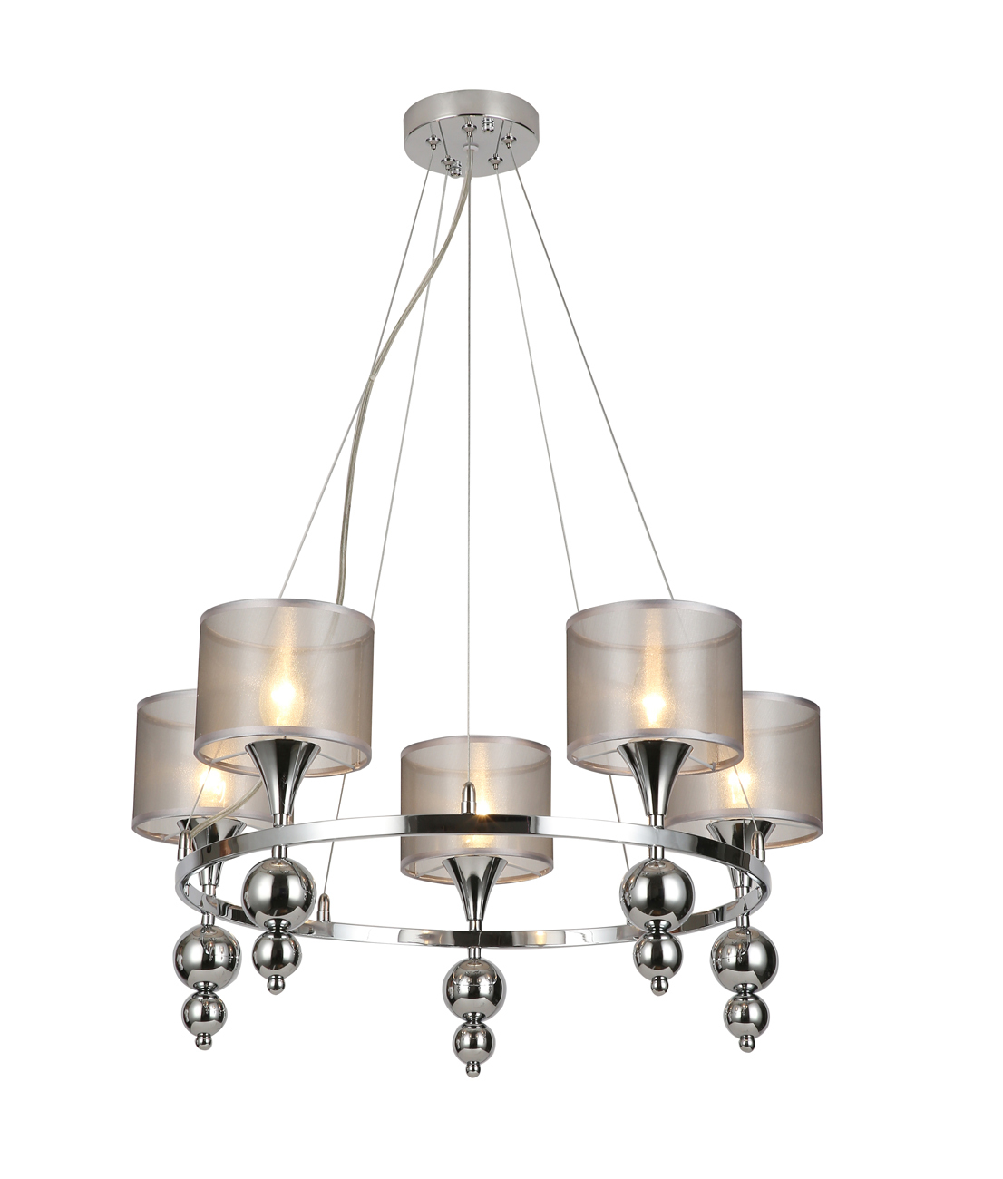

Подвесной светильник Escada 1130/5S E14*40W Chrome