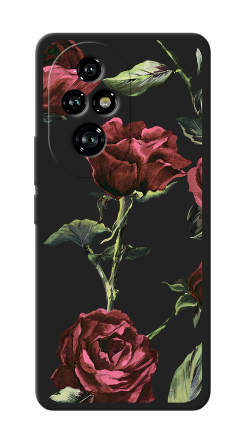 

Чехол Awog на Honor 200 Pro "Бордовые розы фон", Бордовый, 6124852-1