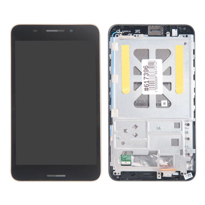 

Дисплей Rocknparts в сборе с тачскрином и передней панелью для Asus FE375CXG-1A черный, FE375CXG-1A