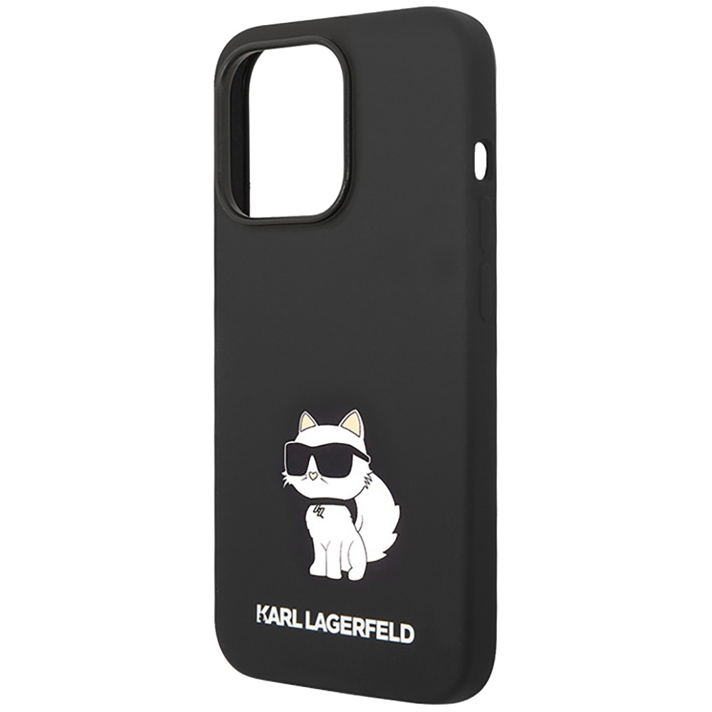Чехол Karl Lagerfeld для iPhone 14 Pro Max с MagSafe, чёрный (KLHMP14XSNCHBCK)