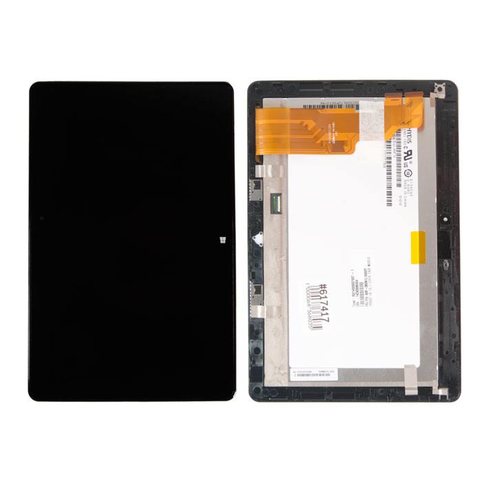 

Дисплей Rocknparts в сборе с тачскрином и передней панелью для Asus TF600T-1B черный, TF600T-1B