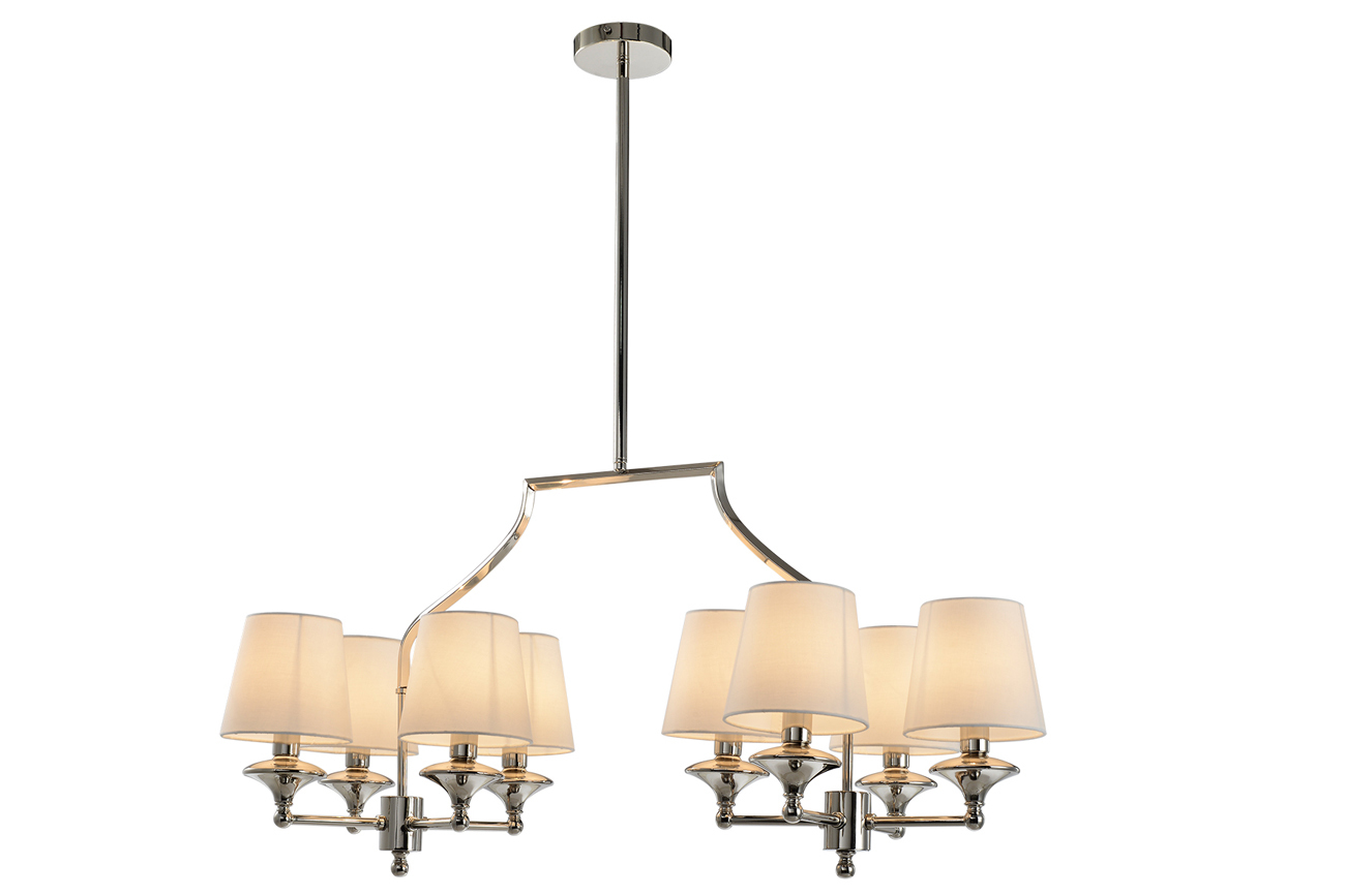 

Подвесной светильник Escada 1149/8S E14*40W Nickel