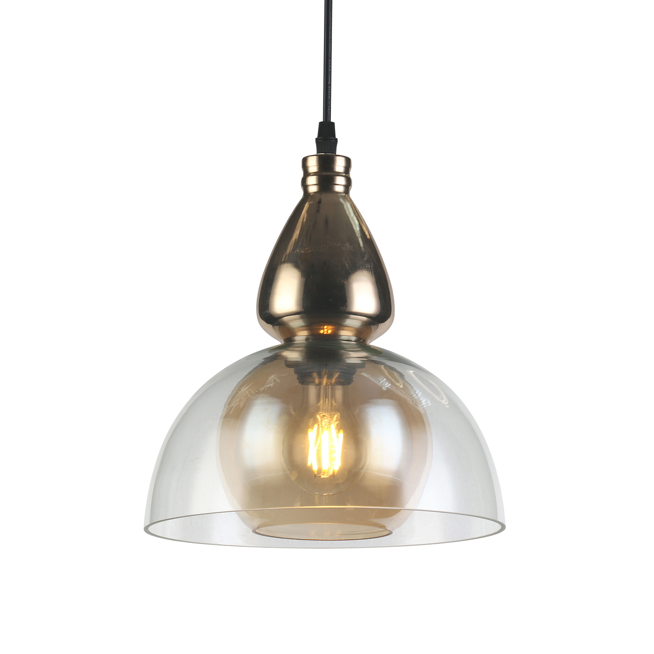 

Подвесной светильник Escada 1153/1S E27*60W Gold/Amber