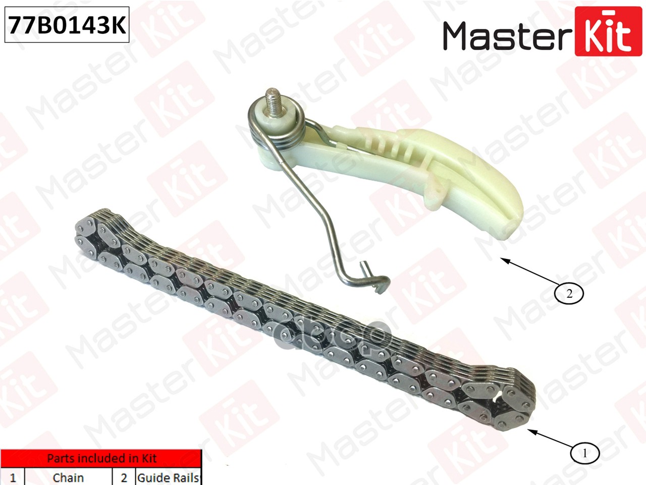 

Комплект Цепи Масляного Насоса Audi A3/A4/A5/Q5/Q7/Tt Skoda Octavia/Superb Volkswagen Pass, 77B0143K