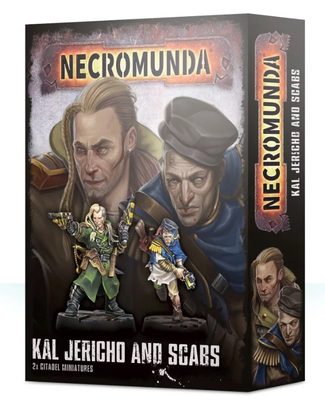 

Миниатюры для игры Games Workshop Warhammer 40000 Necromunda Kal Jericho and Scabs 300-38