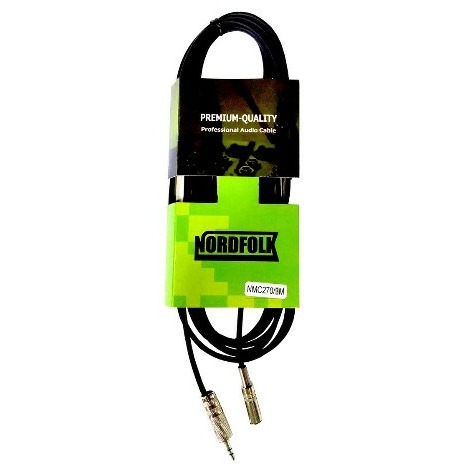 Удлинитель 1xMini Jack - 1xMini Jack NORDFOLK NMC270/3M